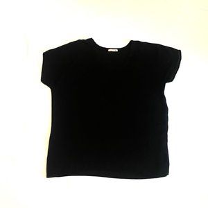 Soprano Brand - Large Black Short Sleeve Top